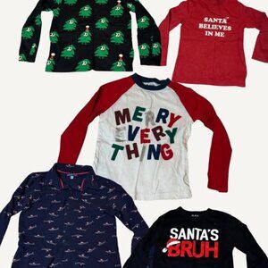 Holiday Long Sleeve Shirts - 6 -7/8